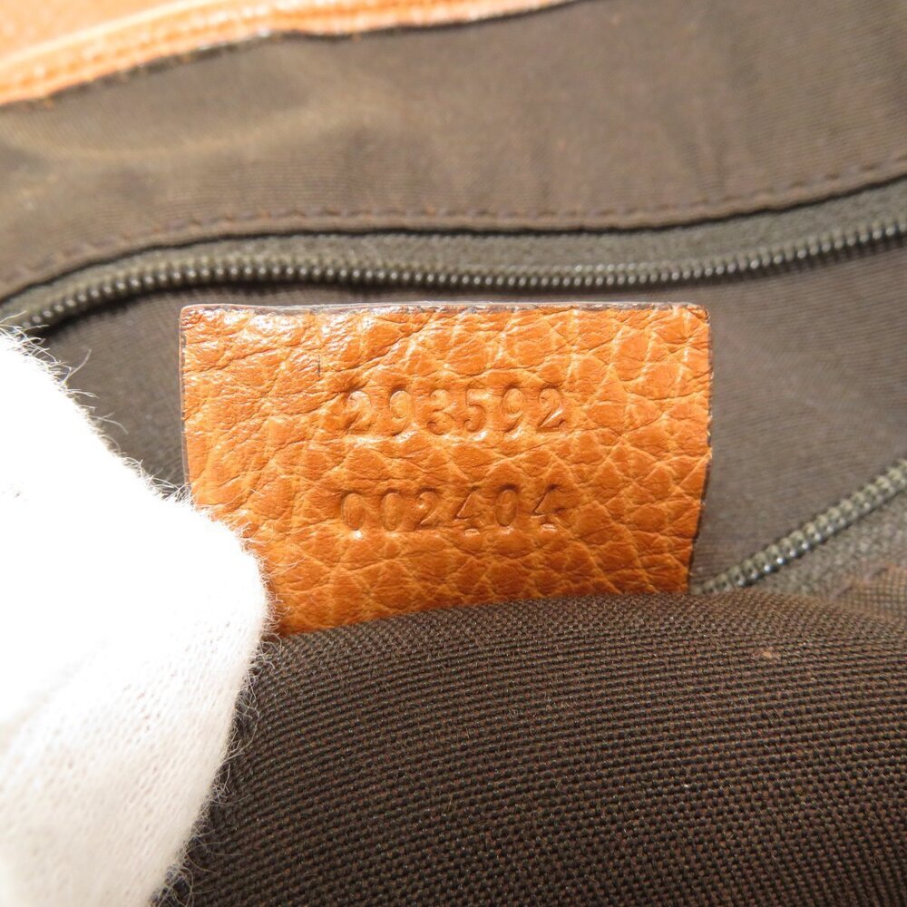 Gucci Motif Leather Bag Tote - Picture 7 of 11